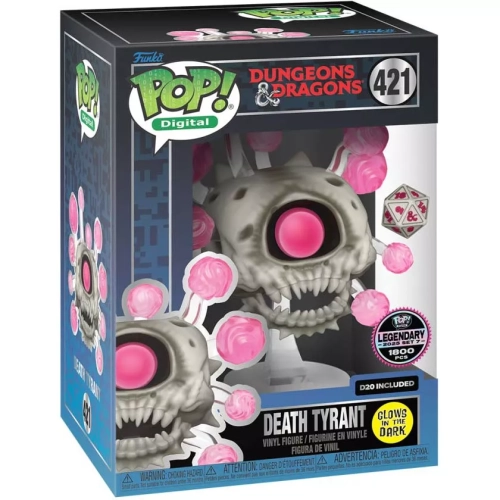 Funko Pop! Death Tyrant #421 D20 Included Glows in the Dark Box