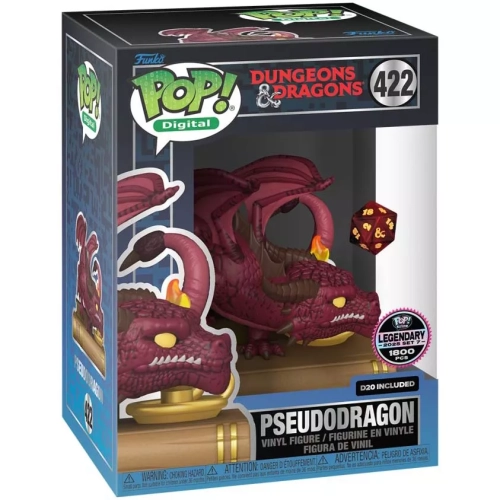 Funko Pop! Pseudodragon #422 D20 Included Dungeons & Dragons Box