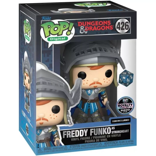 Funko Pop! Freddy Funko as Strongheart #426 D20 Included Box