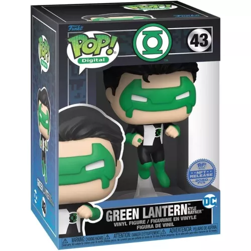 Funko Pop! Green Lantern Kyle Rayner #43 Digital Vinyl Figure Box