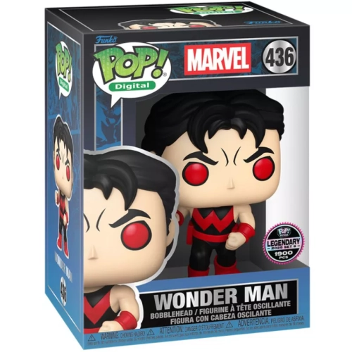 Funko Pop! Wonder Man #436 Marvel Digital Vinyl Figure Box