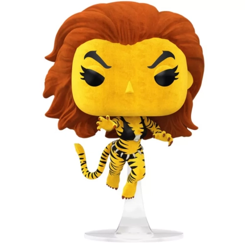 Funko Pop! Tigra #439 Flocked Marvel Digital Vinyl Figure