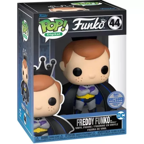 Funko Pop! Freddy Funko as Batman #44 Digital Vinyl Figure Box
