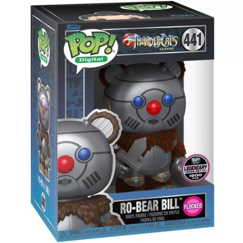 Funko Pop! Ro-Bear Bill #441 Flocked ThunderCats Classic Box