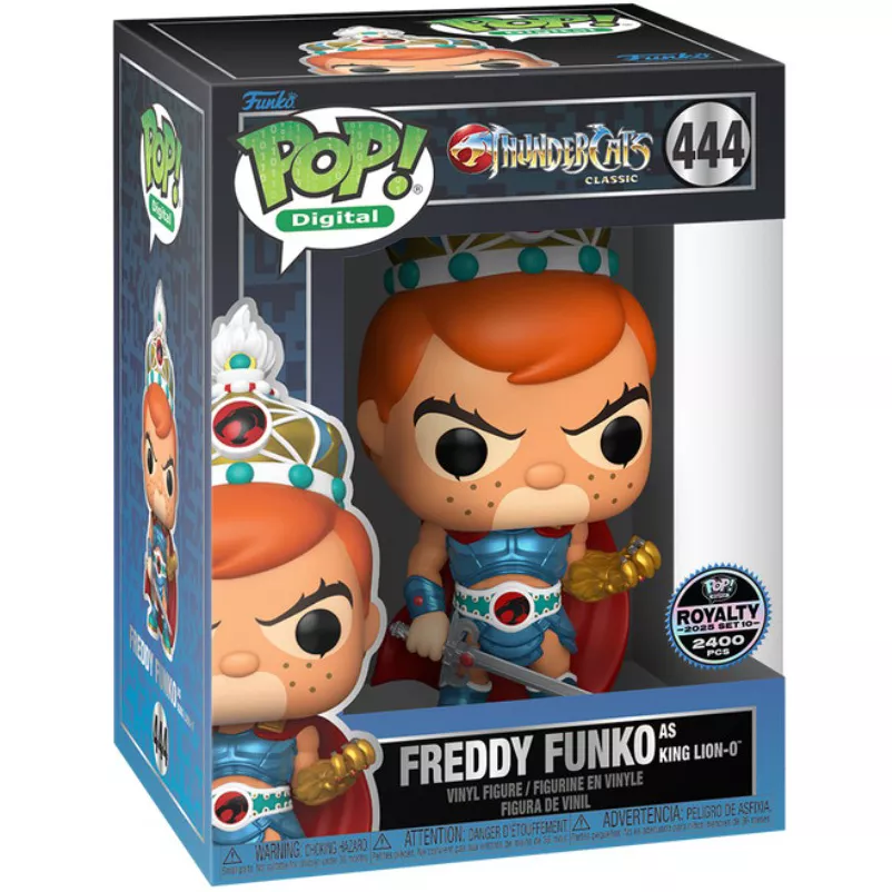 Freddy Funko as King Lion-O Box