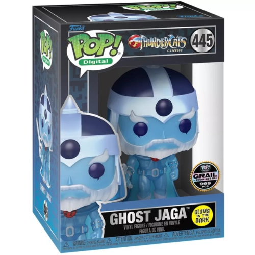 Funko Pop! Ghost Jaga #445 Glows in the Dark ThunderCats Classic Box