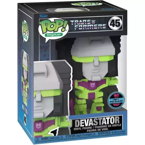 Funko Pop! Devastator #45 Transformers Digital Vinyl Figure Box