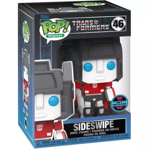 Funko Pop! Sideswipe #46 Transformers Digital Vinyl Figure Box