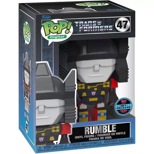 Funko Pop! Rumble #47 Transformers Digital Vinyl Figure Box