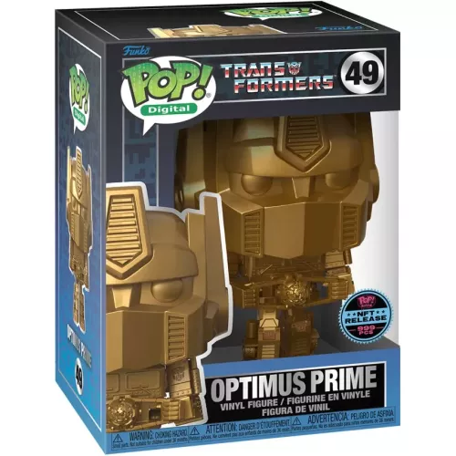 Funko Pop! Optimus Prime #49 Transformers Digital Vinyl Figure Box
