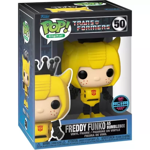 Funko Pop! Freddy Funko as Bumblebee #50 Transformers Box