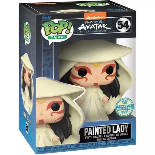 Funko Pop! Painted Lady #54 Nickelodeon Avatar The Last Airbender Box