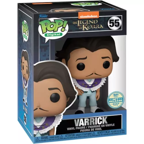 Funko Pop! Varrick #55 Nickelodeon The Legend of Korra Box