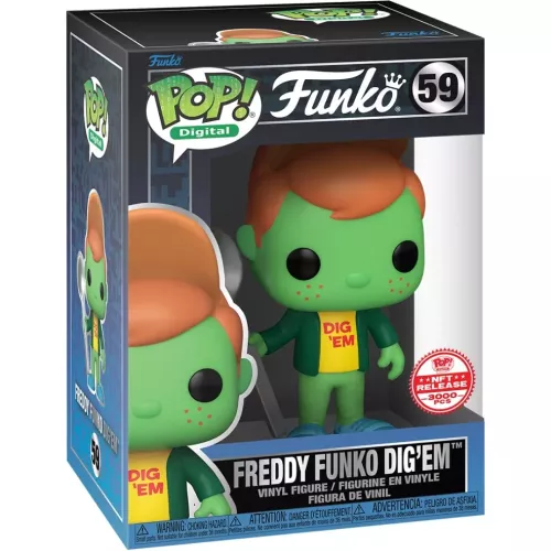 Funko Pop! Freddy Funko Dig'em #59 Digital Vinyl Figure Box