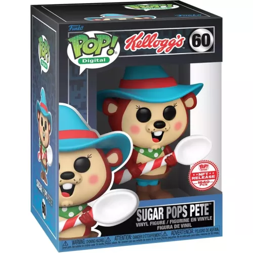 Funko Pop! Sugar Pops Pete #60 Kellogg's Digital Vinyl Figure Box