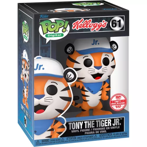 Funko Pop! Tony the Tiger Jr. #61 Kellogg's Digital Box