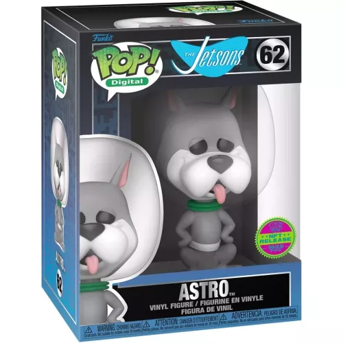 Funko Pop! Astro #62 The Jetsons Digital Vinyl Figure Box