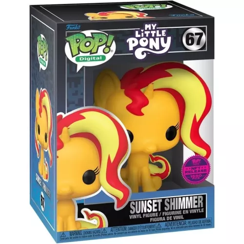 Funko Pop! Sunset Shimmer #67 My Little Pony Digital Box