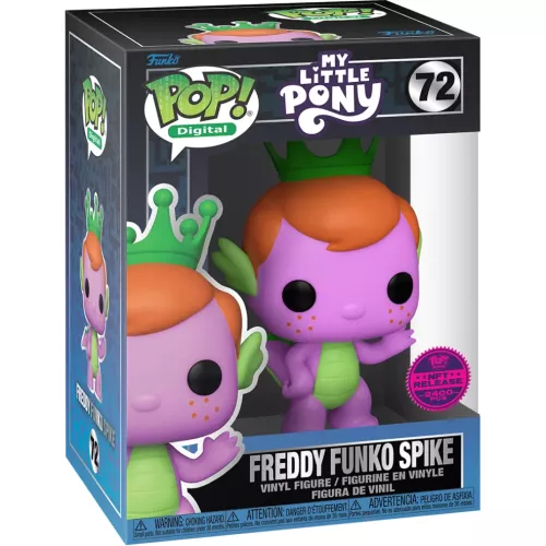 Funko Pop! Freddy Funko Spike #72 My Little Pony Digital Box
