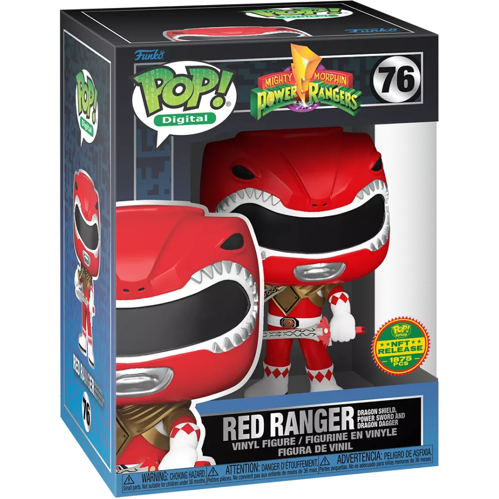 Red Ranger Dragon Shield, Power Sword and Dragon Dagger Box