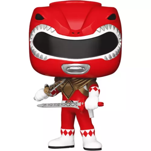 Funko Pop! Red Ranger Dragon Shield, Power Sword and Dragon Dagger #76