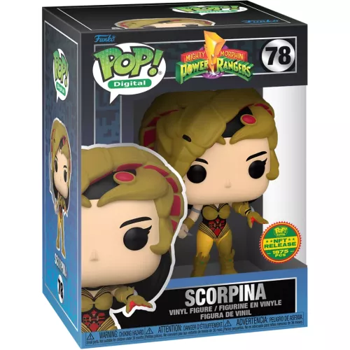 Funko Pop! Scorpina #78 Mighty Morphin Power Rangers Box