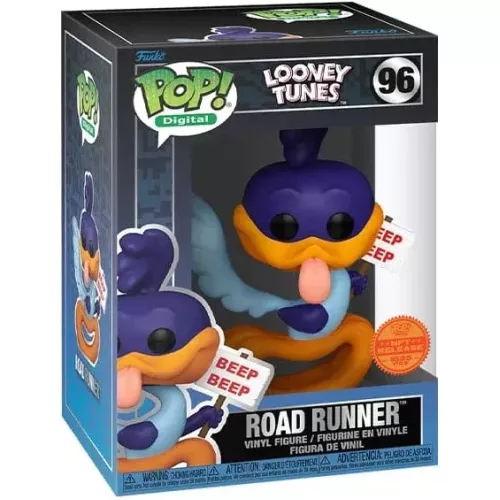 Funko Pop! Road Runner #96 Looney Tunes Digital Vinyl Figure Box