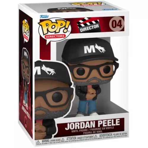 Funko Pop! Jordan Peele #04 Director Directors Vinyl Figure Box