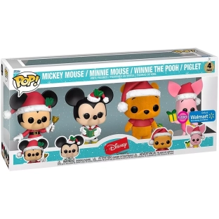 Mickey Mouse Mickey / Minnie / Winnie the Pooh / Piglet Holiday Pack