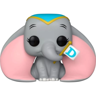 Dumbo with Flag image