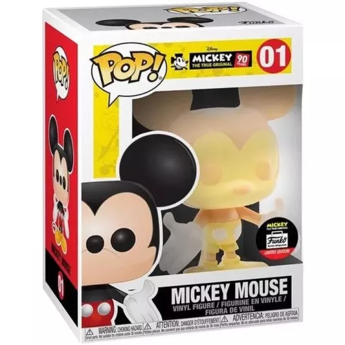 Funko Pop! Mickey Mouse #01 Peaches & Cream Disney Mickey The True Original 90 Years Box
