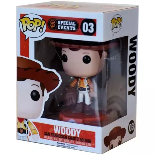 Funko Pop! Woody #03 Giants San Fancisco Giants Edition Box