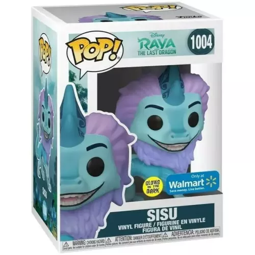 Funko Pop! Sisu #1004 Glows in the Dark Disney Raya and The Last Dragon Box
