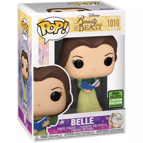 Funko Pop! Belle #1010 Library Dress Disney Beauty and the Beast Box