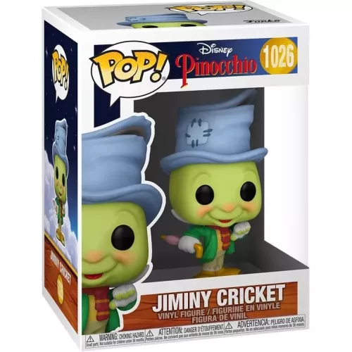 Funko Pop! Jiminy Cricket #1026 Homeless Disney Pinocchio Box