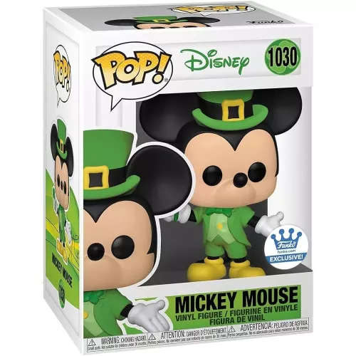 Funko Pop! Mickey Mouse #1030 Leprechaun Disney Vinyl Figure Box