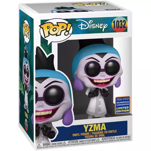 Funko Pop! Yzma #1032 Scientist Disney Vinyl Figure Box