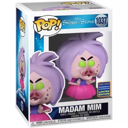 Funko Pop! Madam Mim #1037 Disney The Sword in the Stone Box