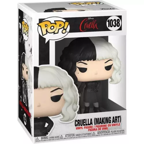 Funko Pop! Cruella (Making Art) #1038 Disney Cruella Box