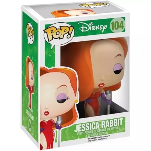 Funko Pop! Jessica Rabbit #104 Disney Vinyl Figure Box