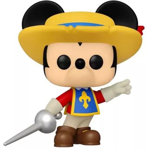 Funko Pop! Mickey Mouse #1042 Musketeer Disney Mickey Donald Goofy The Three Musketeers