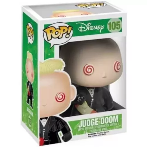 Funko Pop! Judge Doom #105 Disney Vinyl Figure Box