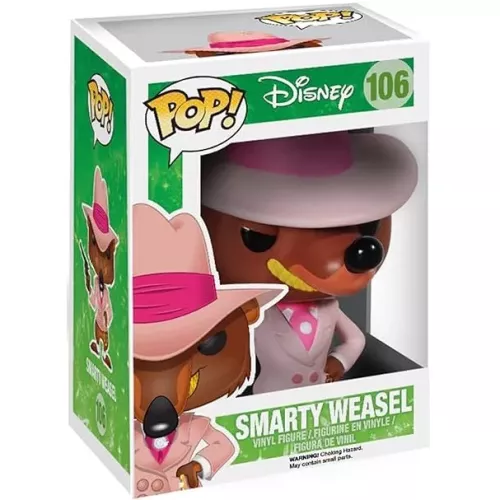 Funko Pop! Smarty Weasel #106 Disney Vinyl Figure Box