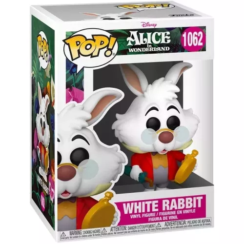 Funko Pop! White Rabbit #1062 Disney Alice in Wonderland Box