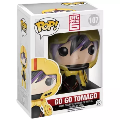 Funko Pop! Go Go Tomago #107 Disney Big Hero 6 Vinyl Figure Box