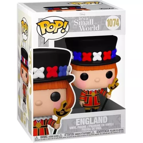 Funko Pop! England #1074 Disney It's a Small World Box
