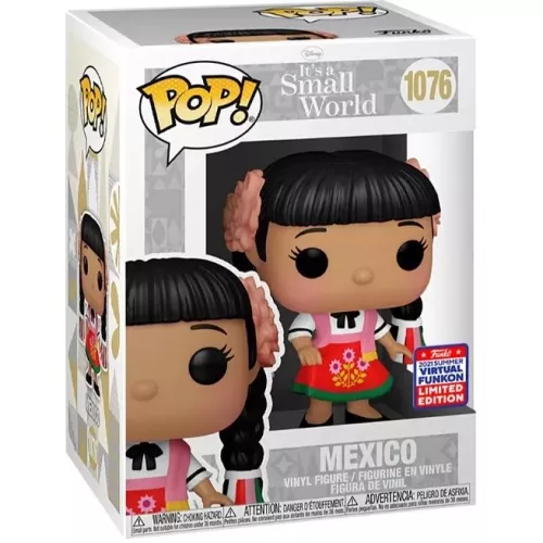 Funko Pop! Mexico #1076 Disney It's a Small World Vinyl Figure Box