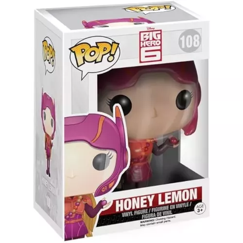 Funko Pop! Honey Lemon #108 Disney Big Hero 6 Vinyl Figure Box