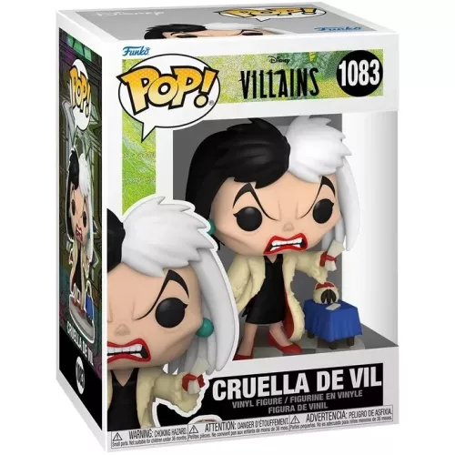 Funko Pop! Cruella De Vil #1083 Disney Villains Vinyl Figure Box