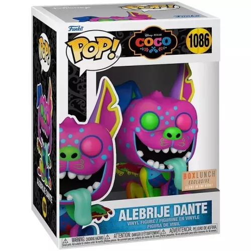 Funko Pop! Alebrije Dante #1086 Glows in the Dark Disney Pixar Coco Box